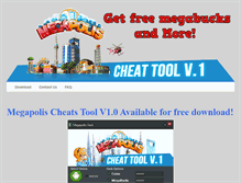 Tablet Screenshot of megapolis-hack.com